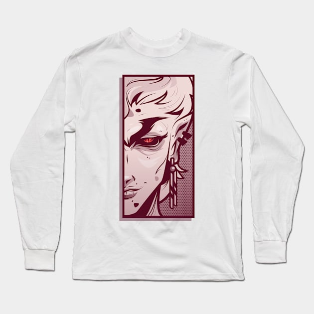 Hot Anime Boy Long Sleeve T-Shirt by Oniichandesigns